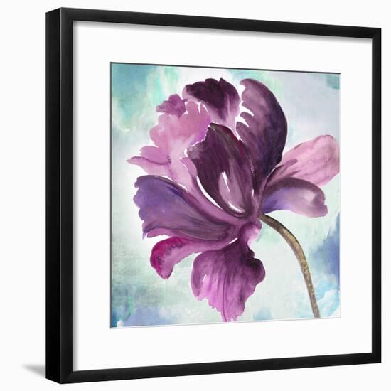 Tye Dye Floral II-Asia Jensen-Framed Art Print