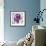 Tye Dye Floral II-Asia Jensen-Framed Art Print displayed on a wall