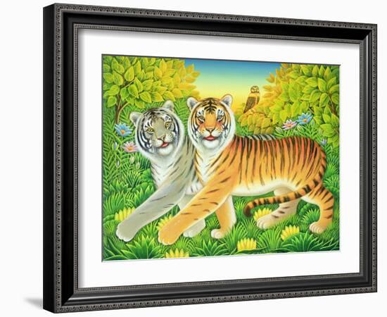 Tyger/Tyger, 2002-Frances Broomfield-Framed Giclee Print