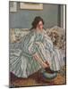 Tying Her Shoe, c1900-Walter Westley Russell-Mounted Giclee Print