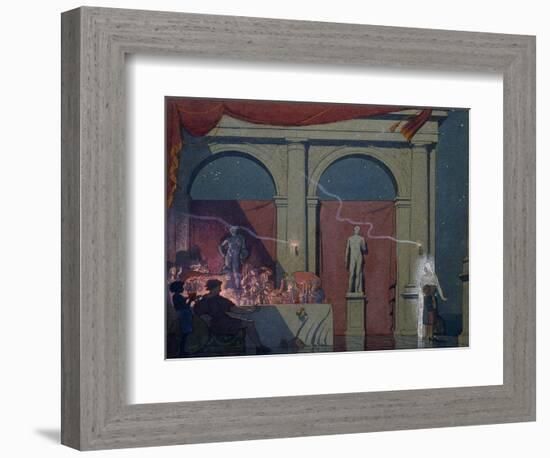 Tyltyl turns the Diamond in The Palace of Luxury-Frederick Cayley Robinson-Framed Giclee Print