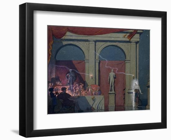 Tyltyl turns the Diamond in The Palace of Luxury-Frederick Cayley Robinson-Framed Giclee Print