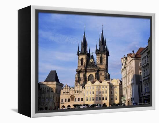 Tyn Church, Prague, Czech Republic-Jonathan Hodson-Framed Premier Image Canvas