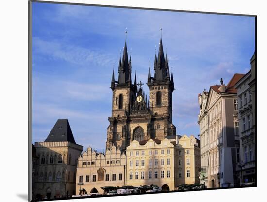 Tyn Church, Prague, Czech Republic-Jonathan Hodson-Mounted Photographic Print