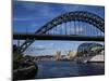 Tyne Bridge, Newcastle Upon Tyne, Tyne and Wear, England, United Kingdom-James Emmerson-Mounted Photographic Print