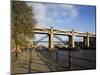 Tyne Bridges and Quayside, Newcastle Upon Tyne, Tyne and Wear, England, United Kingdom, Europe-Mark Sunderland-Mounted Photographic Print