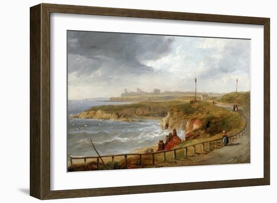 Tynemouth from Cullercoats-John Wilson Carmichael-Framed Giclee Print