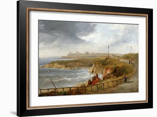 Tynemouth from Cullercoats-John Wilson Carmichael-Framed Giclee Print