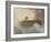 Tynemouth Pier: North-East Wind, 1866 (W/C)-Alfred William Hunt-Framed Giclee Print