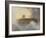 Tynemouth Pier: North-East Wind, 1866 (W/C)-Alfred William Hunt-Framed Giclee Print