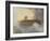 Tynemouth Pier: North-East Wind, 1866 (W/C)-Alfred William Hunt-Framed Giclee Print