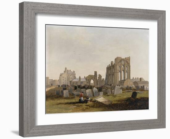 Tynemouth Priory from the East, 1845-John Wilson Carmichael-Framed Giclee Print