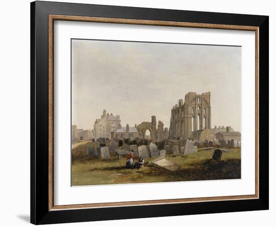 Tynemouth Priory from the East, 1845-John Wilson Carmichael-Framed Giclee Print