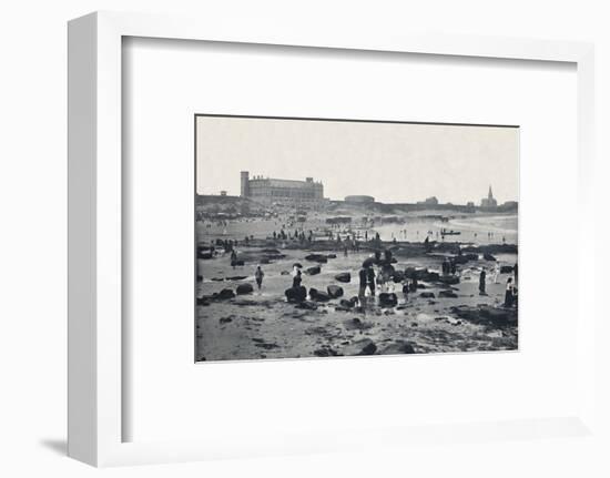 'Tynemouth - The Aquarium and Sands', 1895-Unknown-Framed Photographic Print