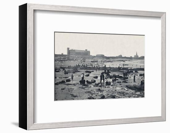 'Tynemouth - The Aquarium and Sands', 1895-Unknown-Framed Photographic Print