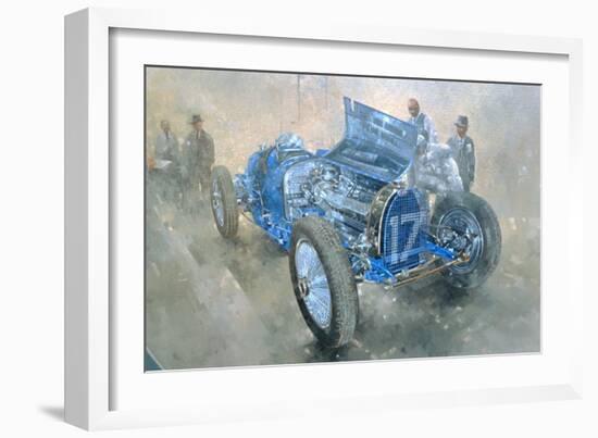 Type 59 Grand Prix Bugatti, 1997-Peter Miller-Framed Giclee Print