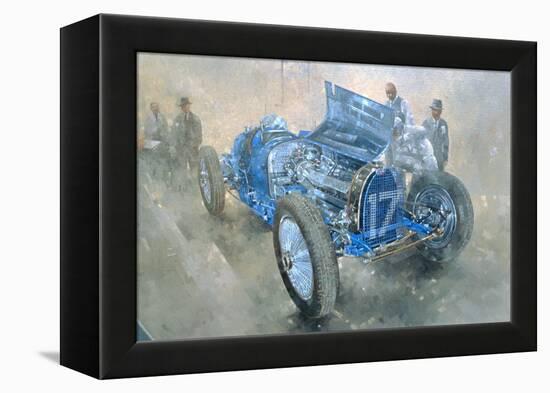 Type 59 Grand Prix Bugatti, 1997-Peter Miller-Framed Premier Image Canvas