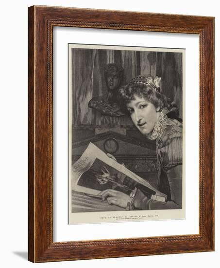 Type of Beauty, No XIV-Sir Lawrence Alma-Tadema-Framed Giclee Print