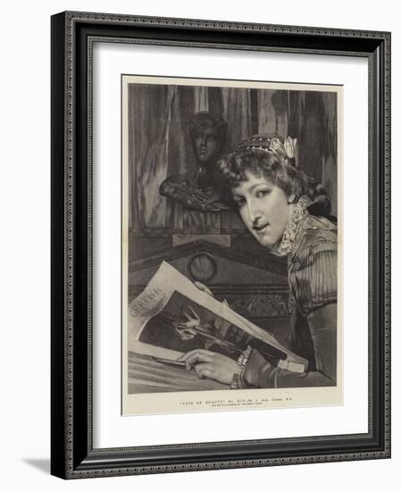 Type of Beauty, No XIV-Sir Lawrence Alma-Tadema-Framed Giclee Print
