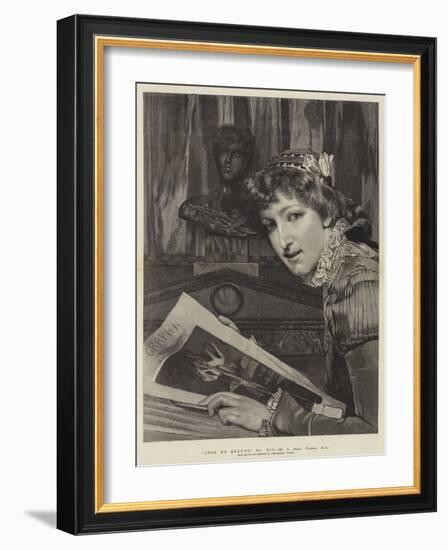 Type of Beauty, No XIV-Sir Lawrence Alma-Tadema-Framed Giclee Print