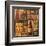 Type Set Wine Sq I-Gregory Gorham-Framed Art Print