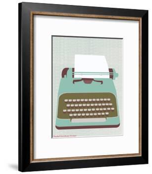 Type-Rachel Gresham-Framed Giclee Print