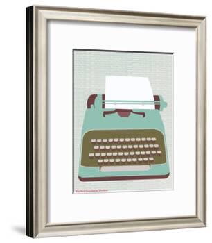 Type-Rachel Gresham-Framed Giclee Print