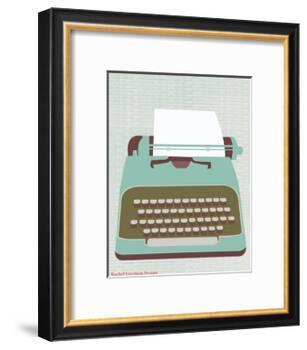Type-Rachel Gresham-Framed Giclee Print