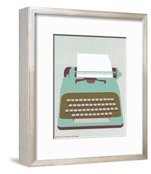 Type-Rachel Gresham-Framed Giclee Print
