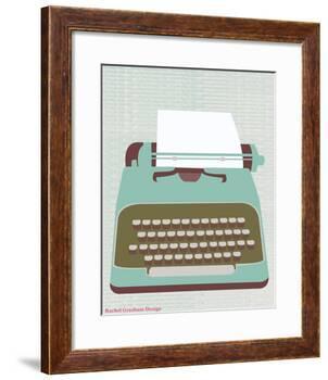 Type-Rachel Gresham-Framed Giclee Print