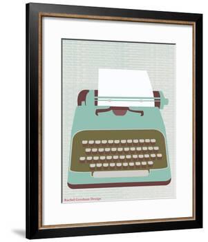 Type-Rachel Gresham-Framed Giclee Print
