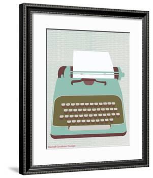 Type-Rachel Gresham-Framed Giclee Print