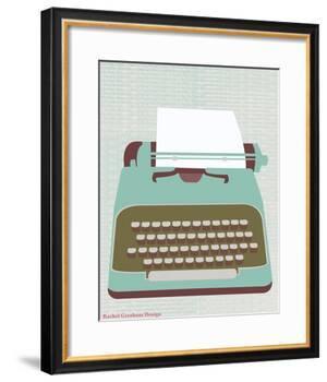 Type-Rachel Gresham-Framed Giclee Print