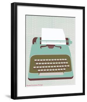 Type-Rachel Gresham-Framed Giclee Print