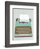 Type-Rachel Gresham-Framed Giclee Print