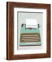 Type-Rachel Gresham-Framed Giclee Print