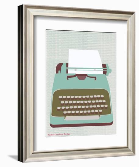 Type-Rachel Gresham-Framed Giclee Print