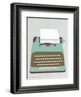 Type-Rachel Gresham-Framed Giclee Print