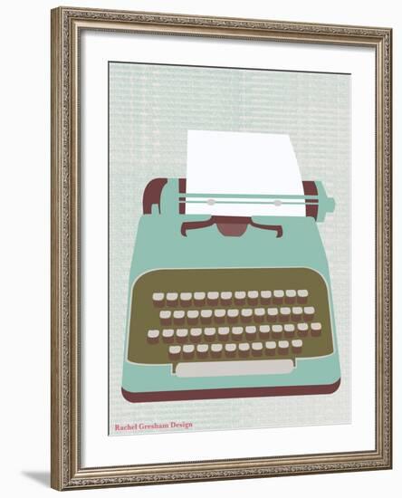 Type-Rachel Gresham-Framed Giclee Print