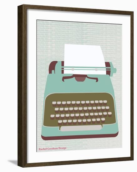 Type-Rachel Gresham-Framed Giclee Print