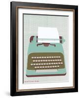 Type-Rachel Gresham-Framed Giclee Print
