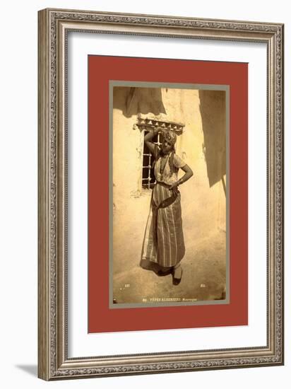 Types Algerians, Moorish-Etienne & Louis Antonin Neurdein-Framed Giclee Print