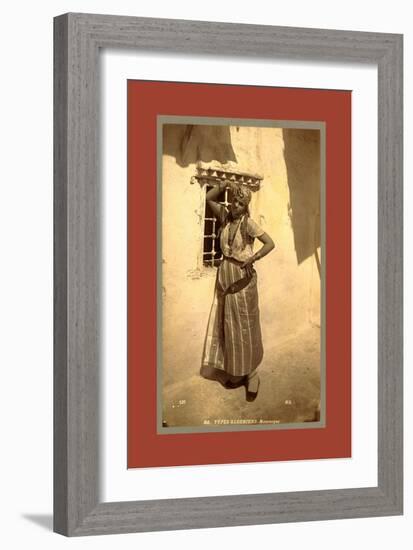 Types Algerians, Moorish-Etienne & Louis Antonin Neurdein-Framed Giclee Print