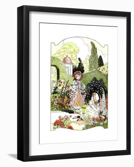 Types of Children - Child Life-Donn P. Drane-Framed Giclee Print