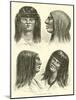 Types of Chontaquiro Indians-Édouard Riou-Mounted Giclee Print