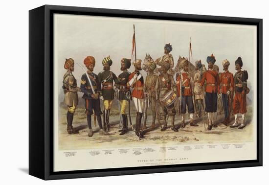 Types of the Bombay Army-Alfred Crowdy Lovett-Framed Premier Image Canvas