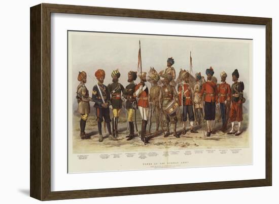 Types of the Bombay Army-Alfred Crowdy Lovett-Framed Giclee Print