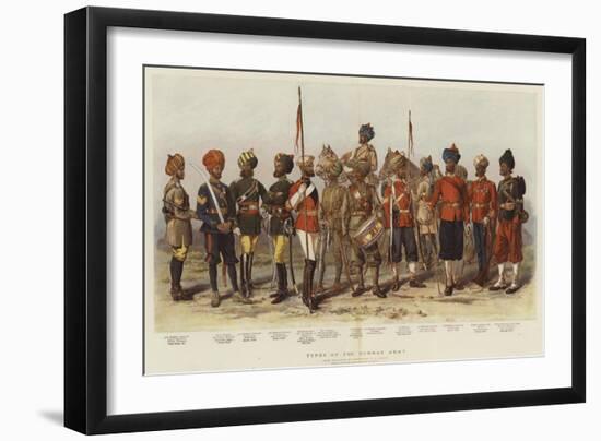 Types of the Bombay Army-Alfred Crowdy Lovett-Framed Giclee Print