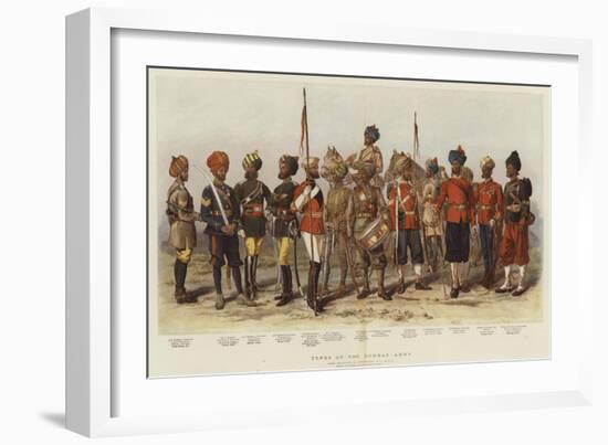 Types of the Bombay Army-Alfred Crowdy Lovett-Framed Giclee Print