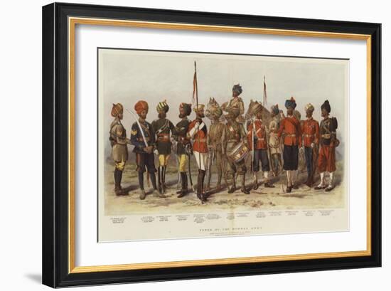 Types of the Bombay Army-Alfred Crowdy Lovett-Framed Giclee Print